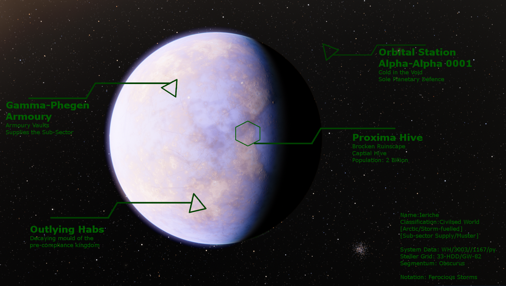 Ieriche Tactical Map